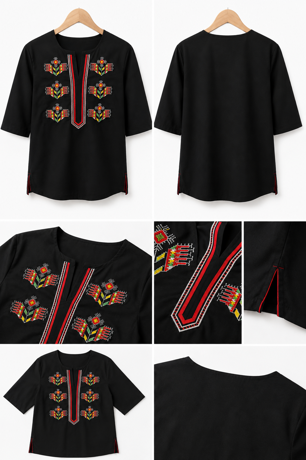Дамска риза „Родна китка“ – KERANA - Image 2